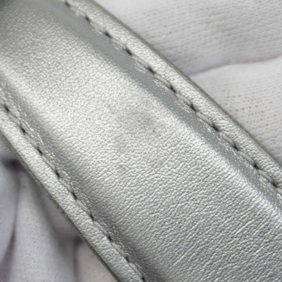 Louis Vuitton Monogram Sequin Twist PM Shoulder Bag Silver - Picture 8 of 12